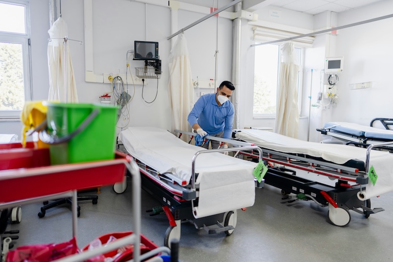 hospital cleaning