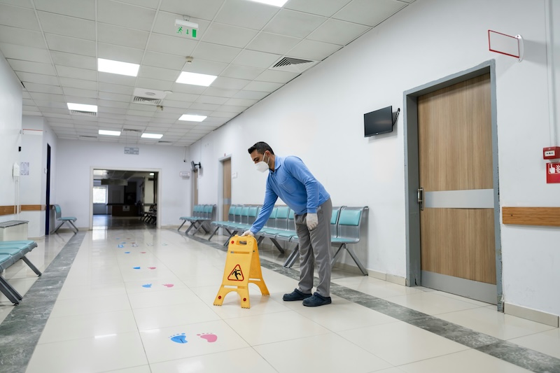 hospital sanitizing